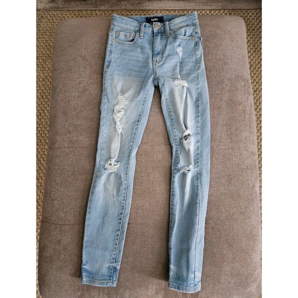 Areo High Rise Jeggings Size 000 Regular - Picture 2 of 12